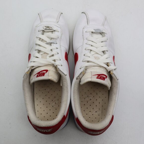 Nike Cortez Basic Leather OG Forrest Gump Men's Size 8.5 White 882254-164 - Picture 7 of 11